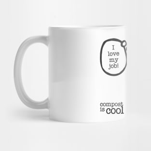 compost worm (nerd) Mug